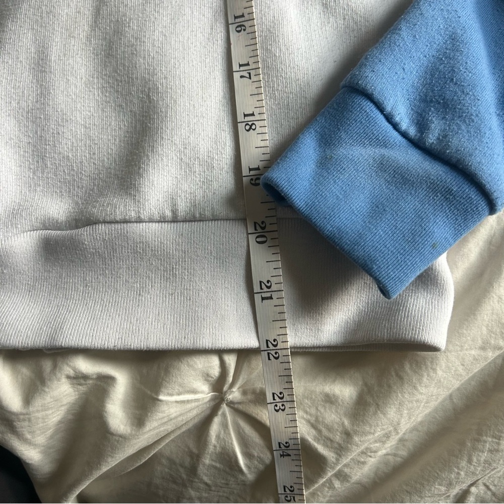 Victoria's Secret PINK Blue and White Zip-Up Womens XS Jacket - Picture 6 of 6